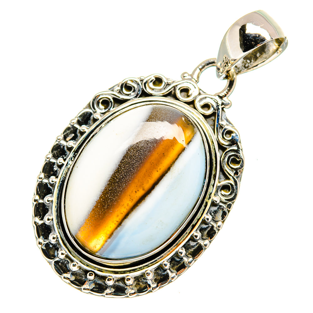 Owyhee Opal Pendants handcrafted by Anasilvercos - PD11099
