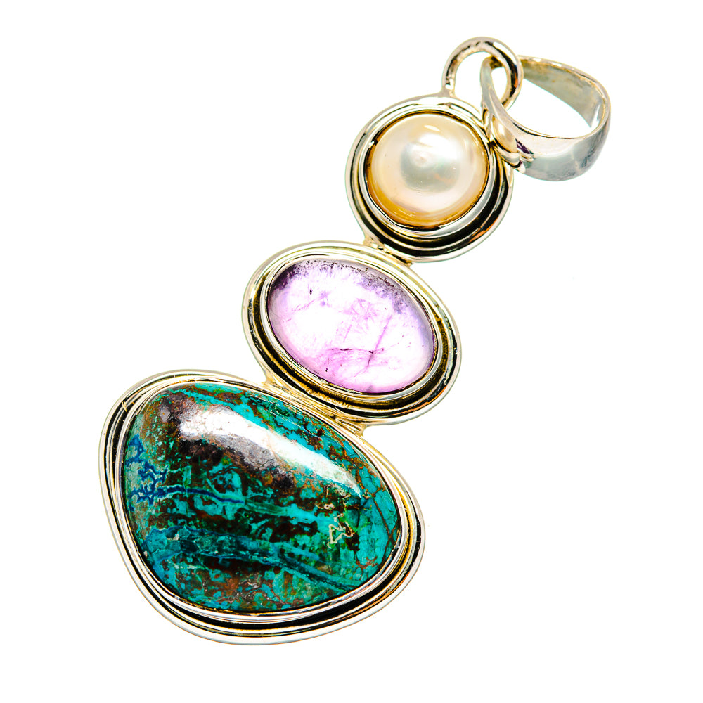 Shattuckite Pendants handcrafted by Anasilvercos - PD11110