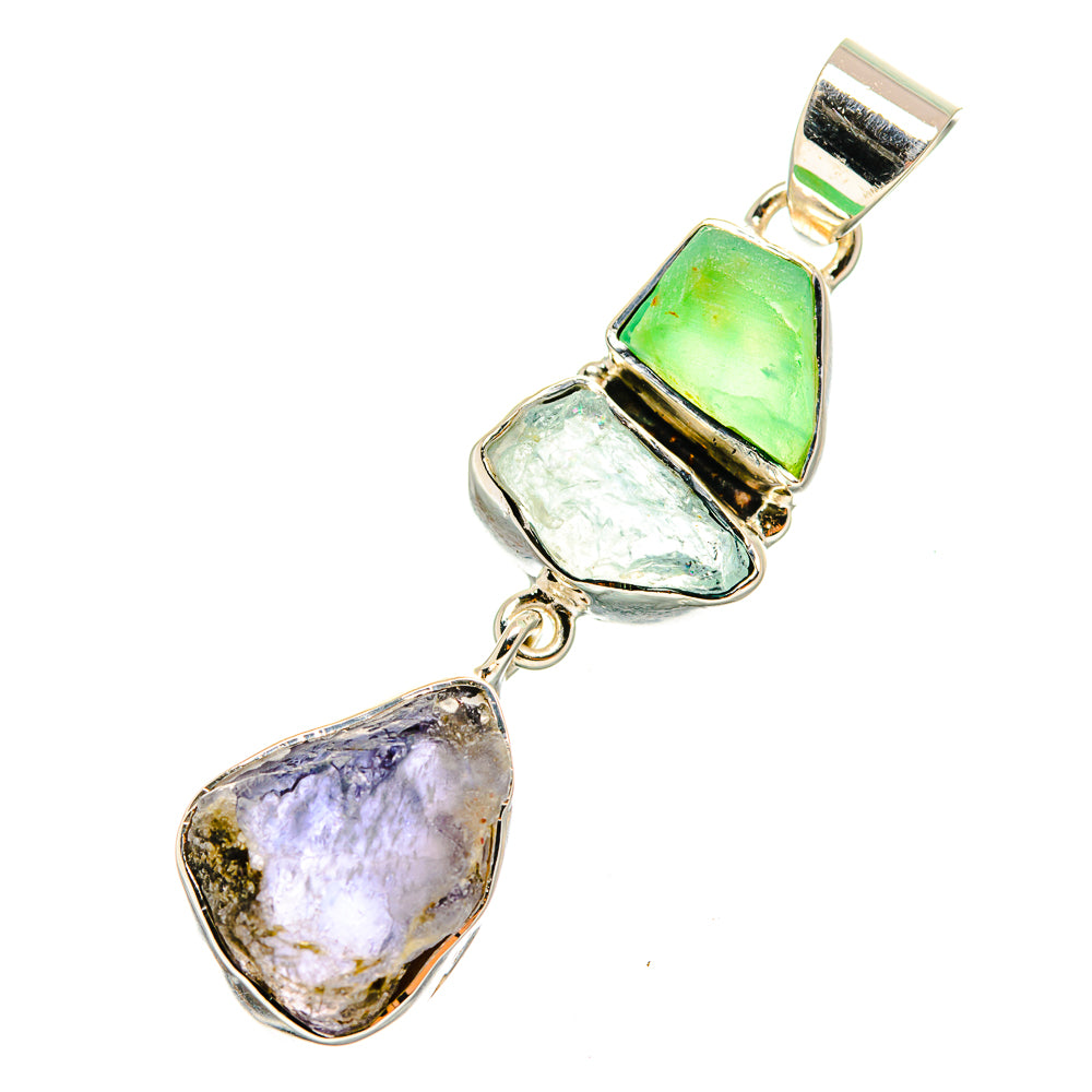 Tanzanite Pendants handcrafted by Anasilvercos - PD11122