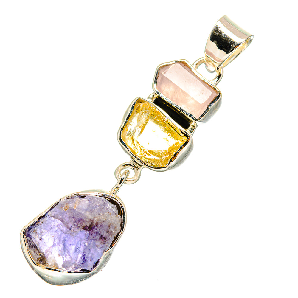 Tanzanite Pendants handcrafted by Anasilvercos - PD11139