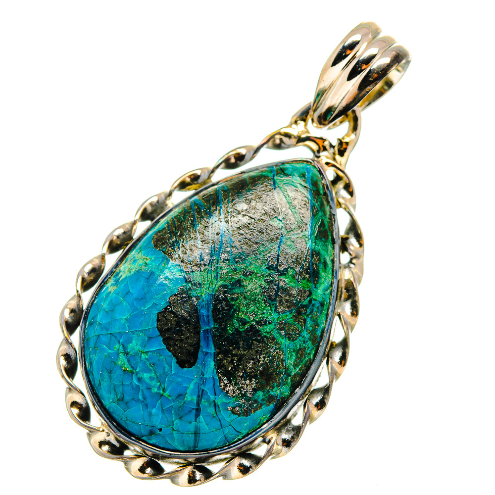 Shattuckite Pendants handcrafted by Anasilvercos - PD11140