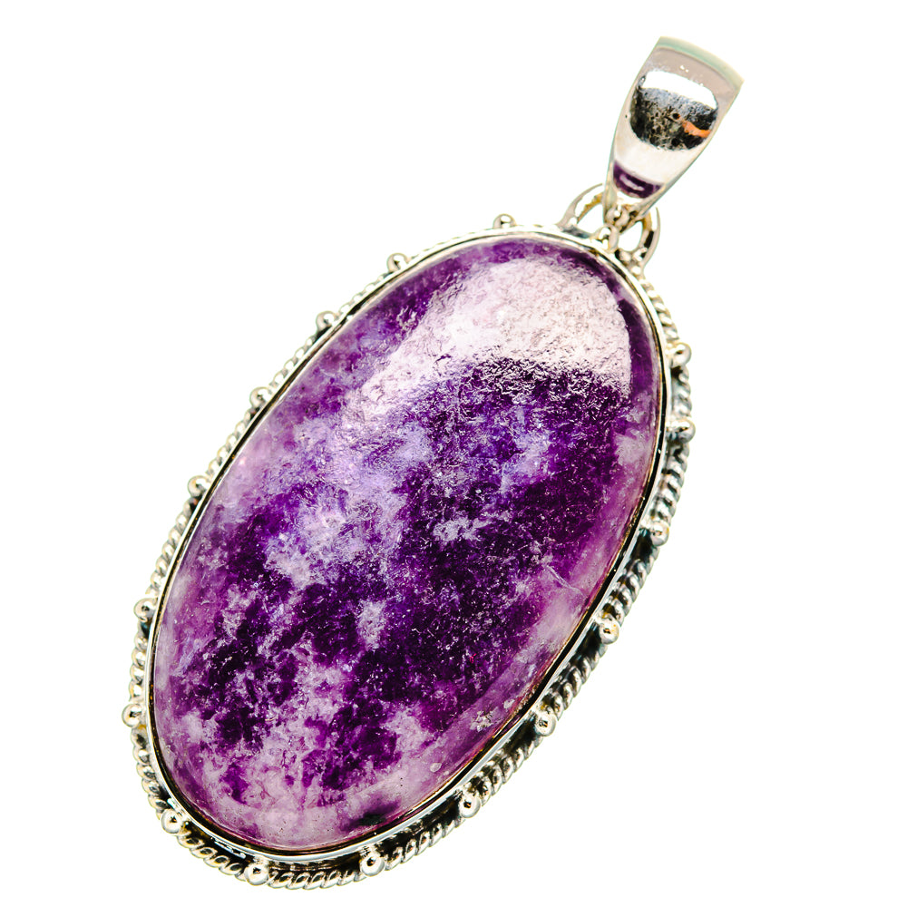 Lepidolite Pendants handcrafted by Anasilvercos - PD11144