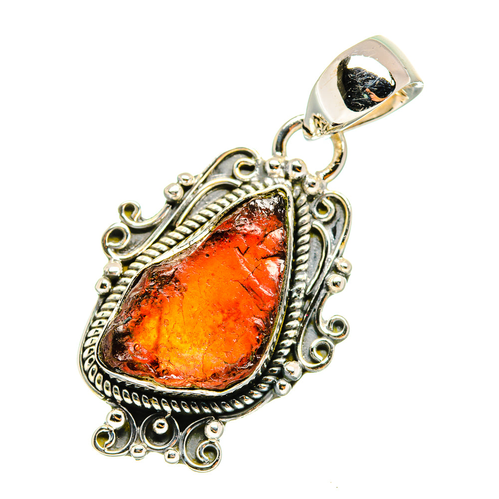 Garnet Pendants handcrafted by Anasilvercos - PD11160