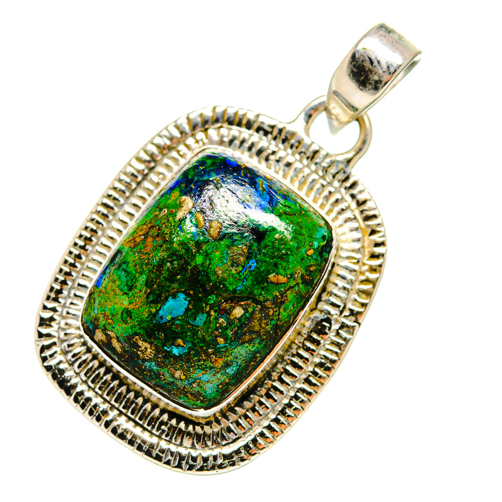 Chrysocolla Pendants handcrafted by Anasilvercos - PD11162