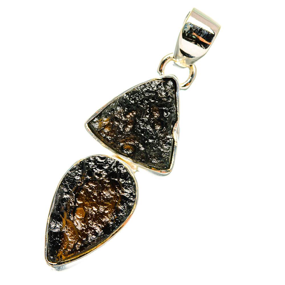 Tektite Pendants handcrafted by Anasilvercos - PD11163