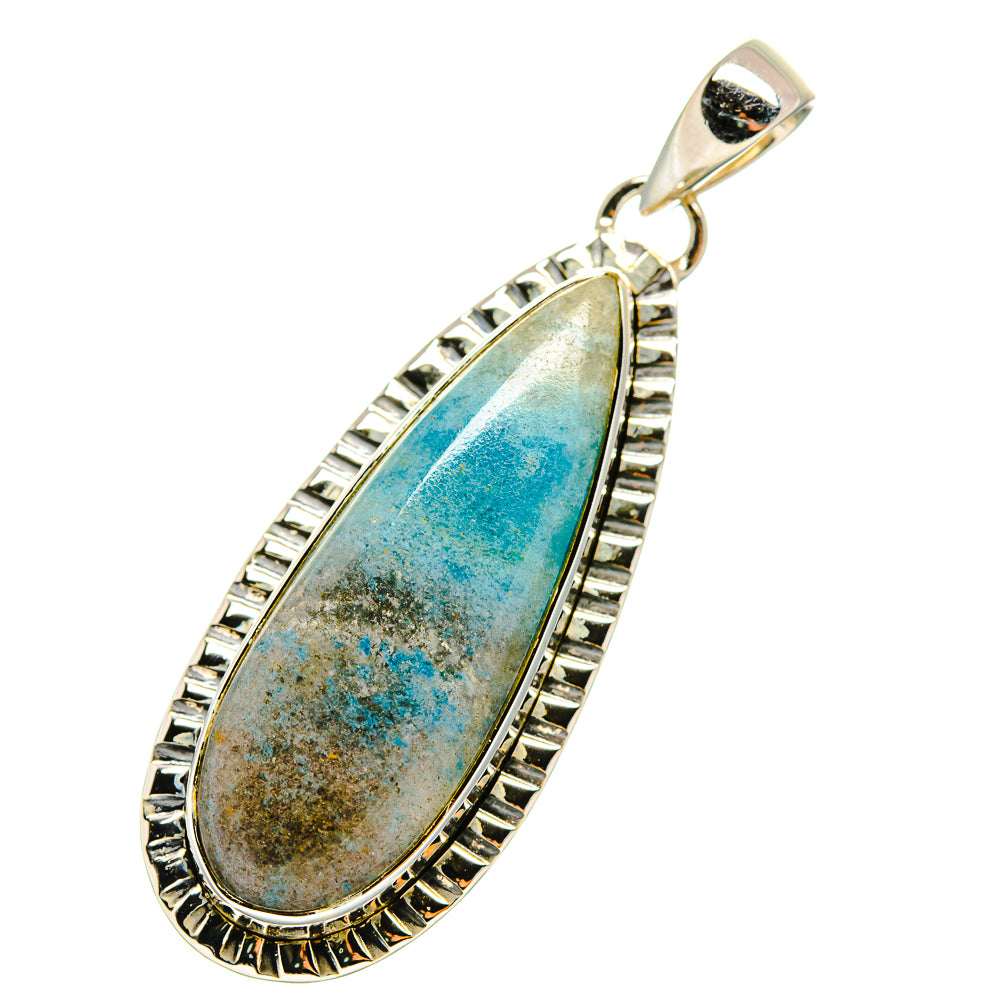 Peruvian Opal Pendants handcrafted by Anasilvercos - PD11166