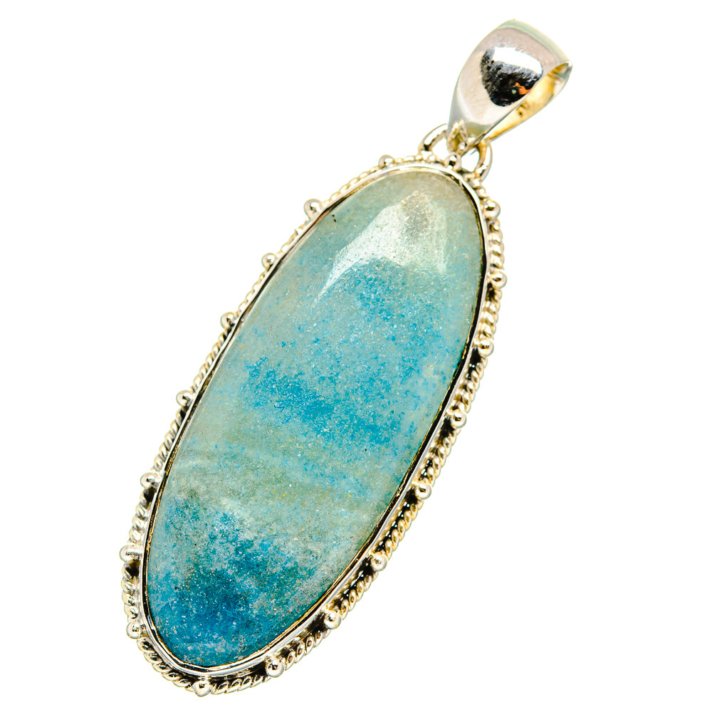 Apatite Pendants handcrafted by Anasilvercos - PD11171