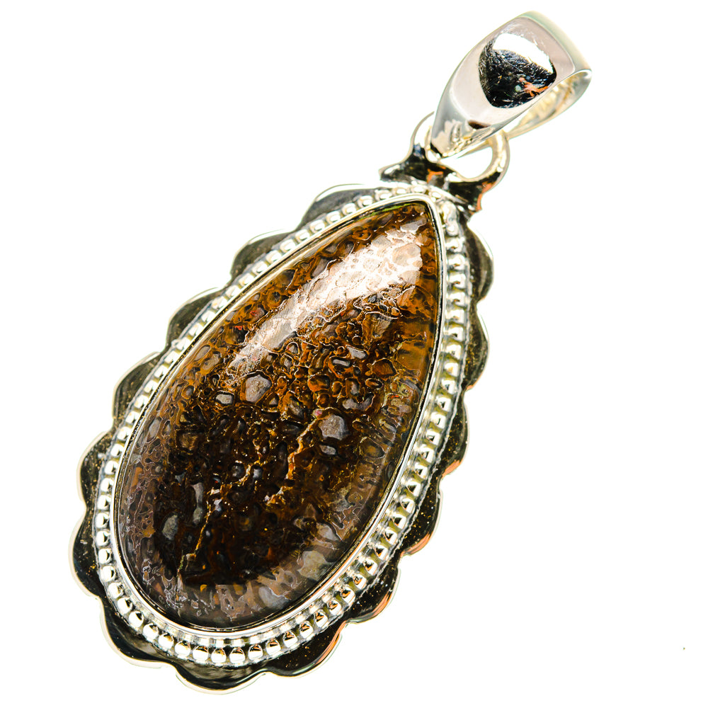 Dinosaur Bone Pendants handcrafted by Anasilvercos - PD11175