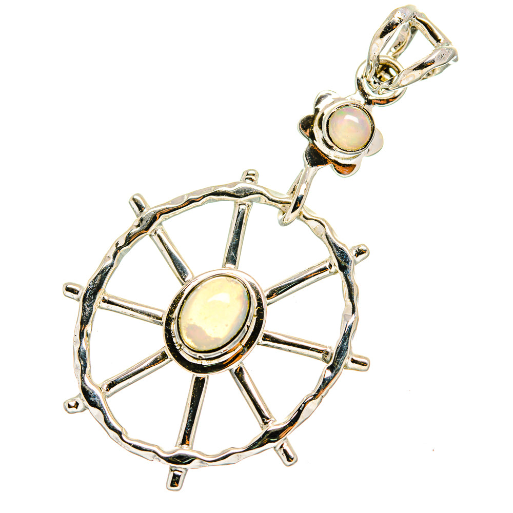 Rainbow Moonstone Pendants handcrafted by Anasilvercos - PD11176