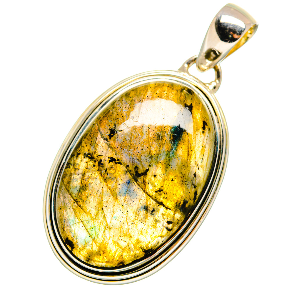 Labradorite Pendants handcrafted by Anasilvercos - PD11180