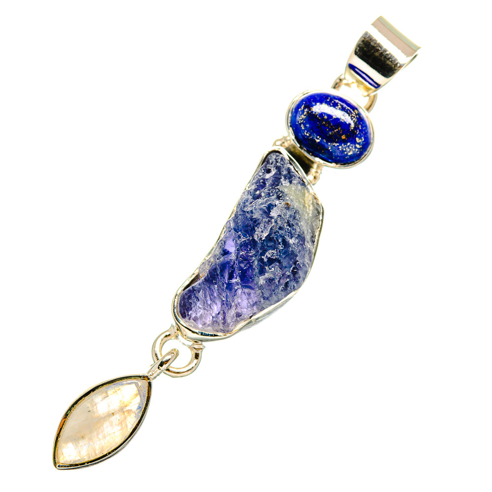 Tanzanite Pendants handcrafted by Anasilvercos - PD11202