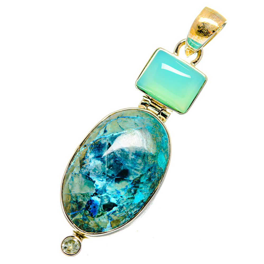 Apatite Pendants handcrafted by Anasilvercos - PD11211