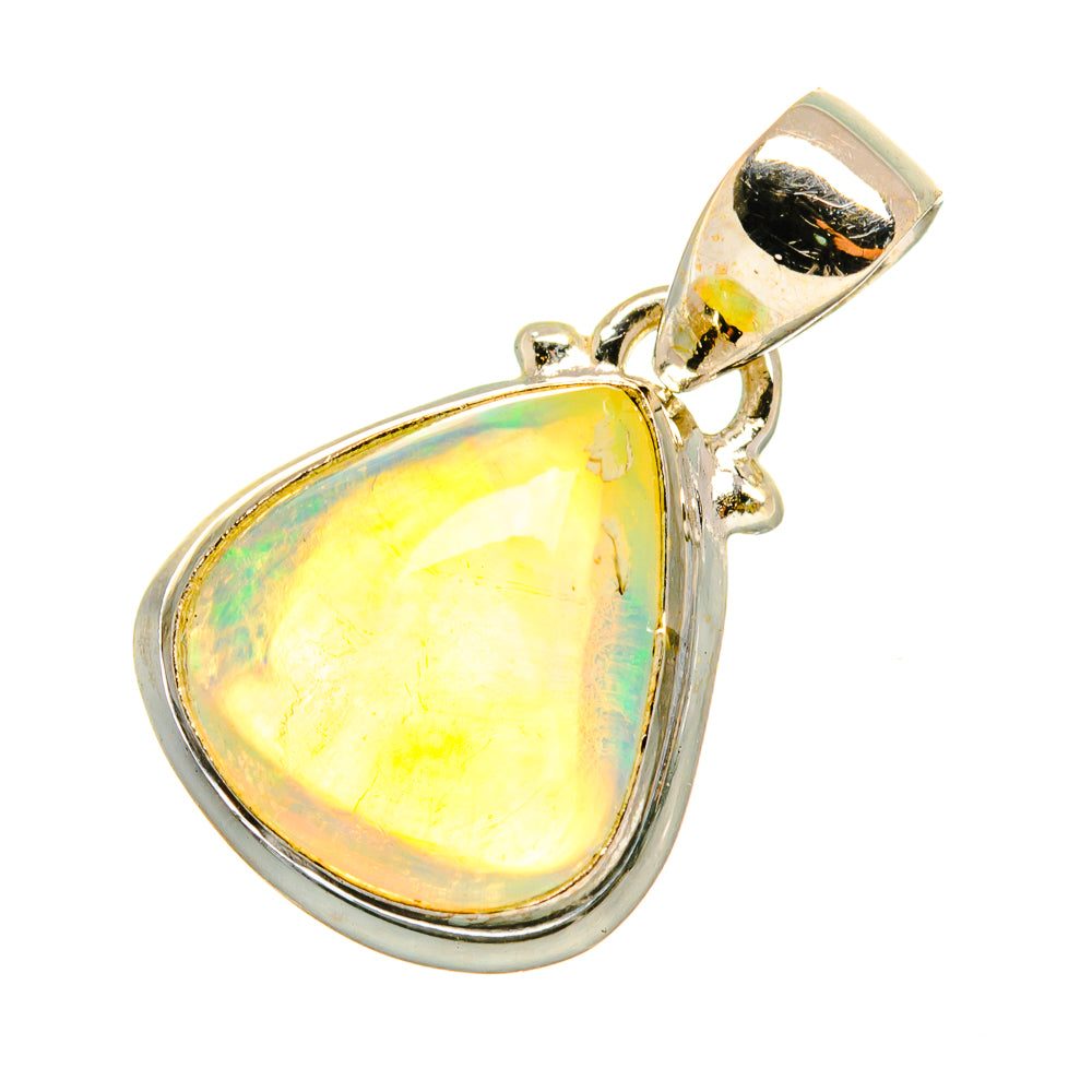 Ethiopian Opal Pendants handcrafted by Anasilvercos - PD11225