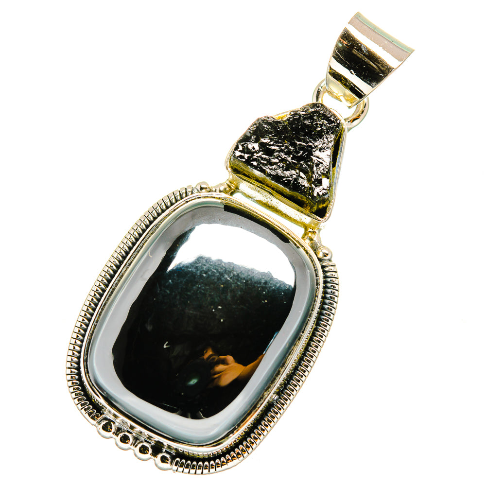 Hematite Pendants handcrafted by Anasilvercos - PD11240
