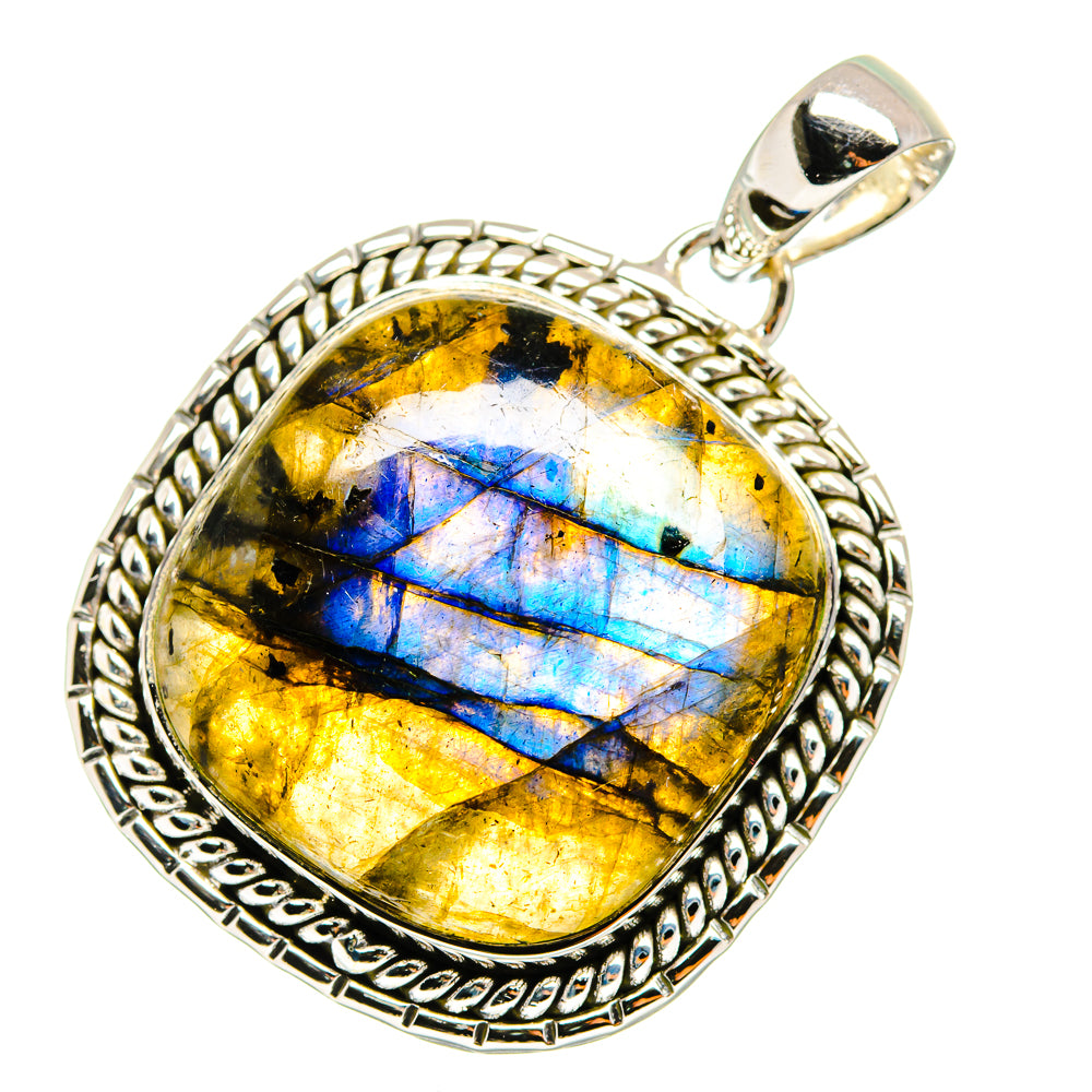 Labradorite Pendants handcrafted by Anasilvercos - PD11244