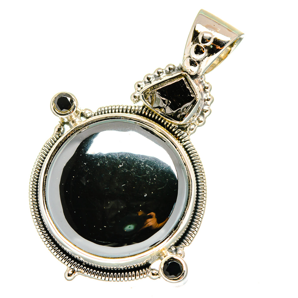 Hematite Pendants handcrafted by Anasilvercos - PD11285