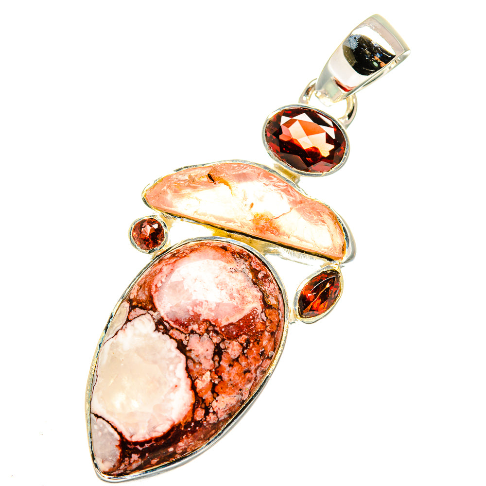 Red Jasper Pendants handcrafted by Anasilvercos - PD11295