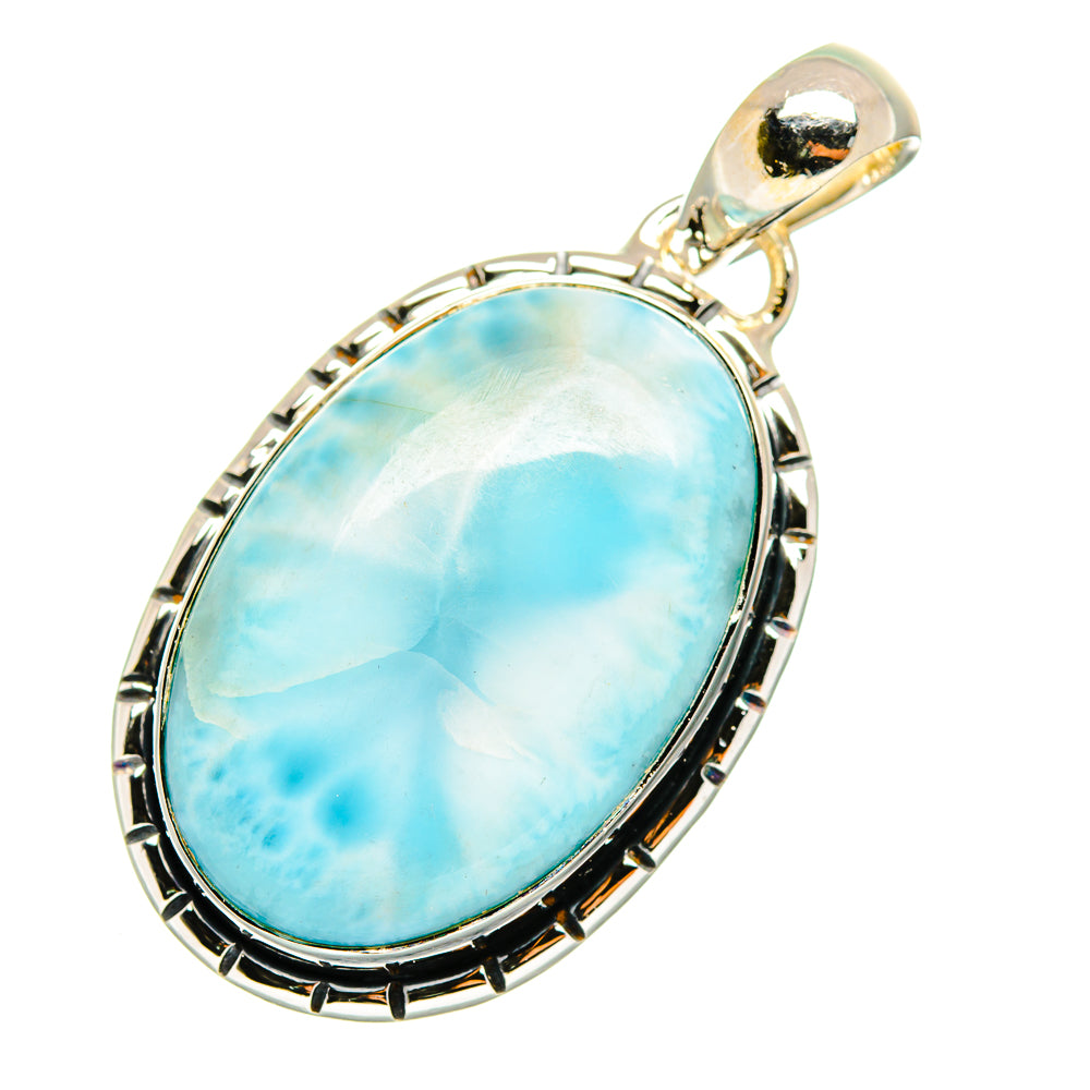 Larimar Pendants handcrafted by Anasilvercos - PD11314