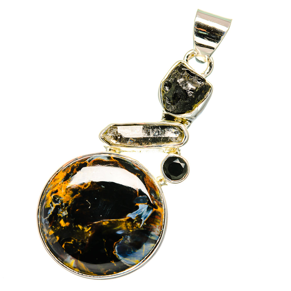 Pietersite Pendants handcrafted by Anasilvercos - PD11321