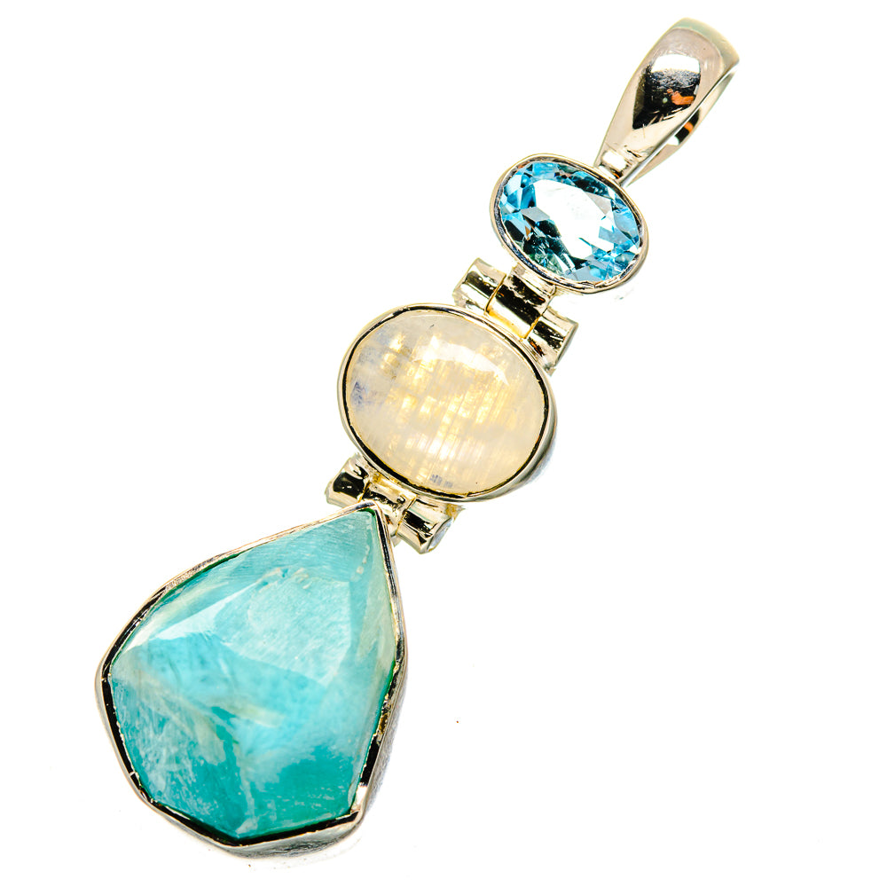 Larimar Pendants handcrafted by Anasilvercos - PD11322