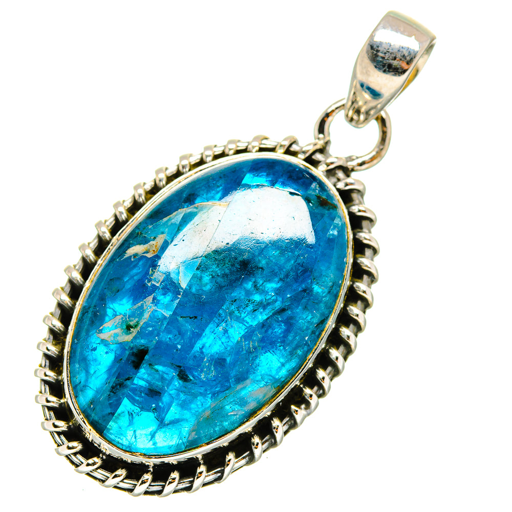 Apatite Pendants handcrafted by Anasilvercos - PD11334