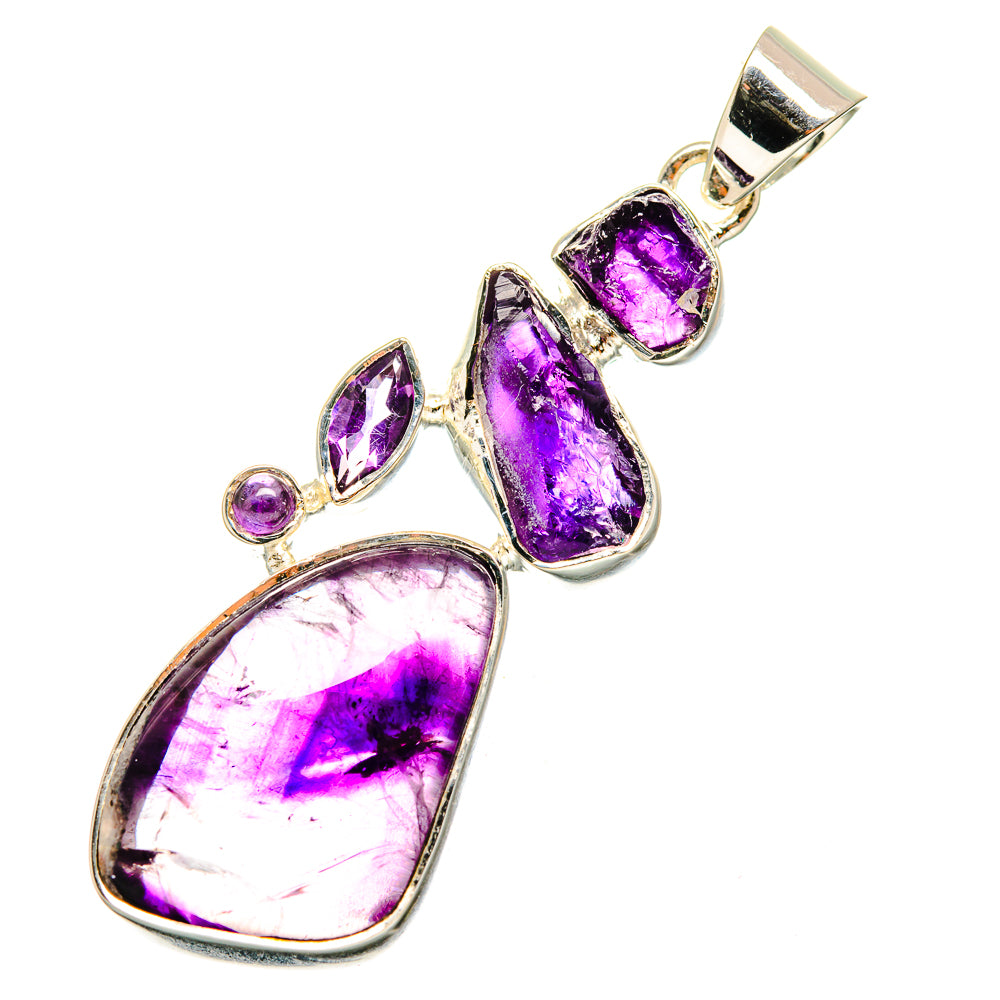 Amethyst Pendants handcrafted by Anasilvercos - PD11340