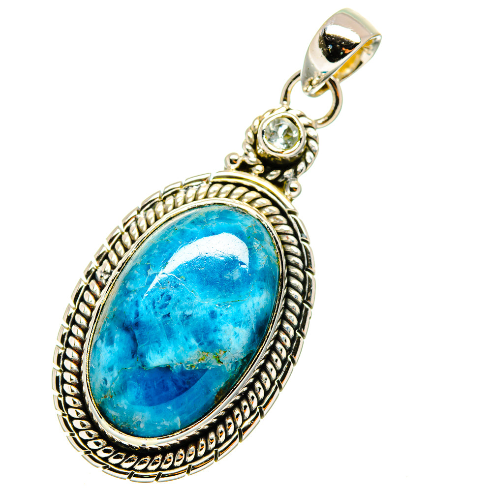 Apatite Pendants handcrafted by Anasilvercos - PD11348