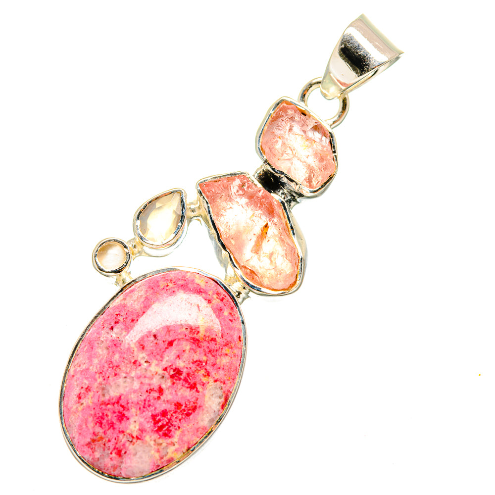 Thulite Pendants handcrafted by Anasilvercos - PD11351