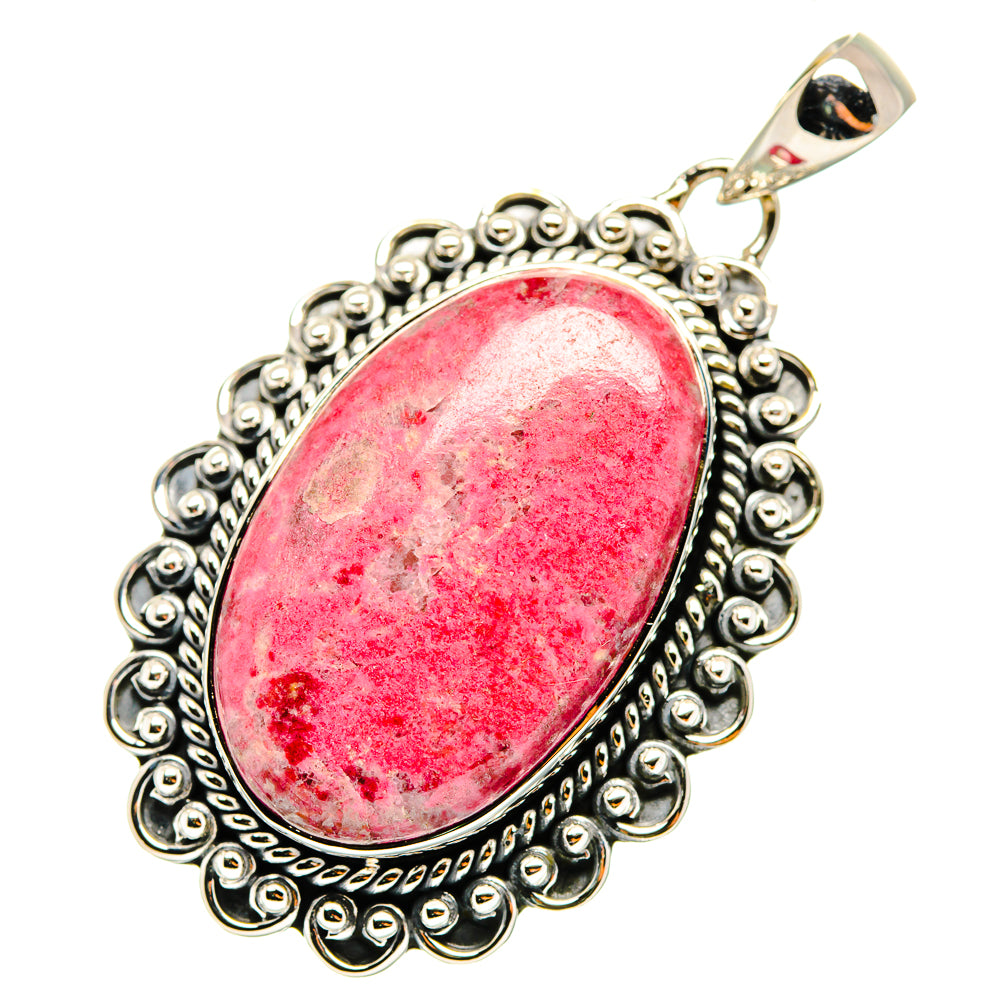 Thulite Pendants handcrafted by Anasilvercos - PD11355
