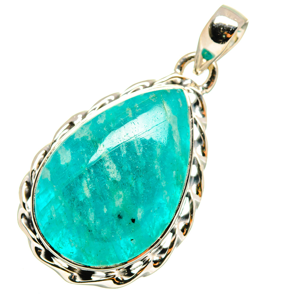 Amazonite Pendants handcrafted by Anasilvercos - PD11365