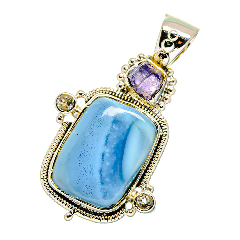 Owyhee Opal Pendants handcrafted by Anasilvercos - PD11375