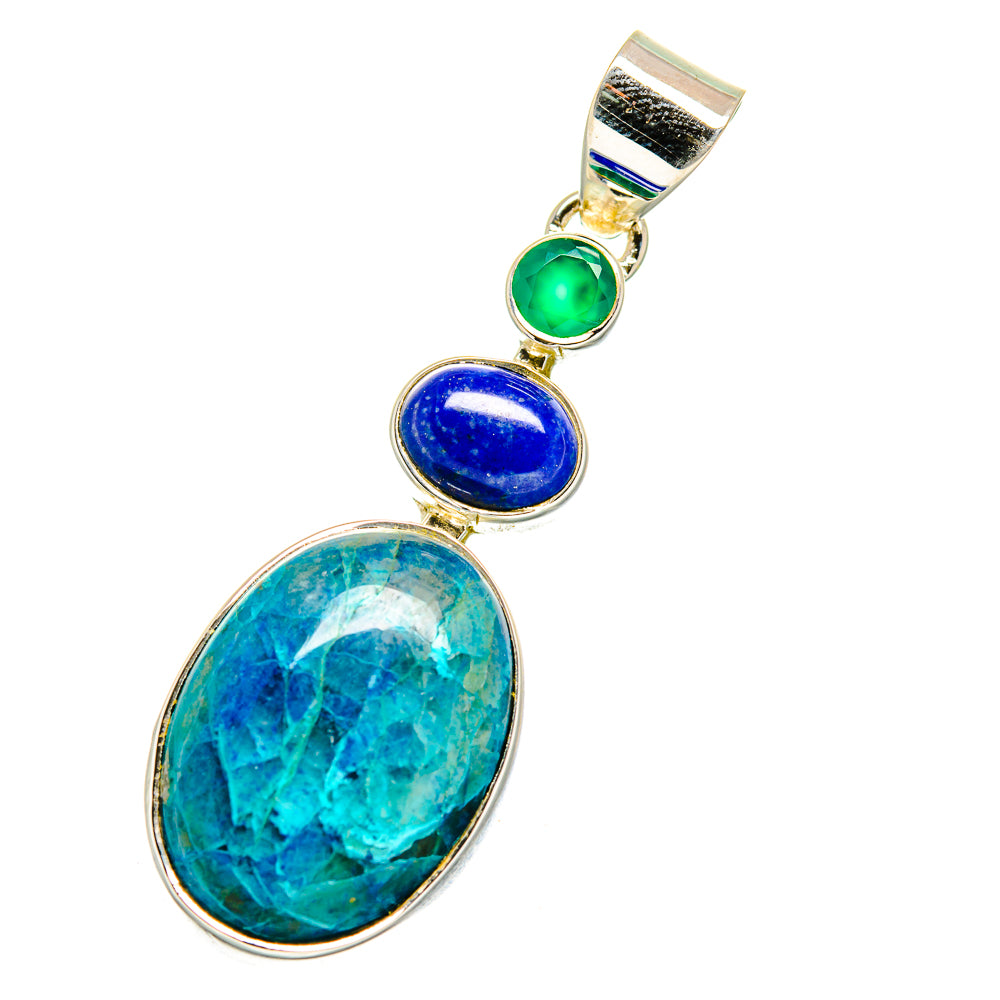 Apatite Pendants handcrafted by Anasilvercos - PD11401