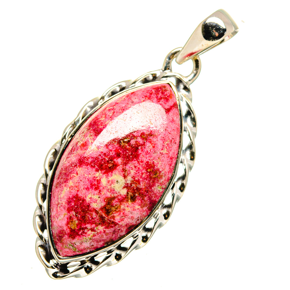 Thulite Pendants handcrafted by Anasilvercos - PD11410