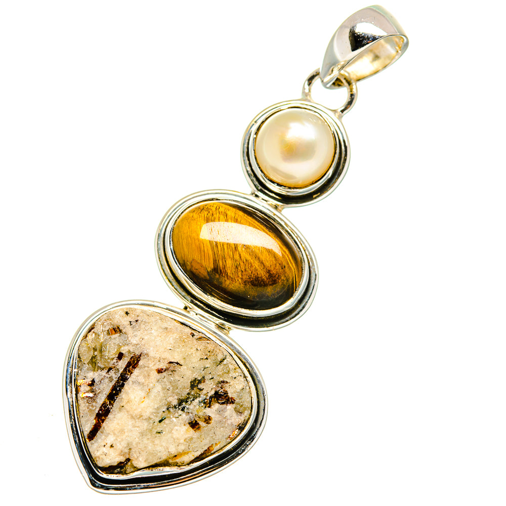 Astrophyllite Pendants handcrafted by Anasilvercos - PD11428