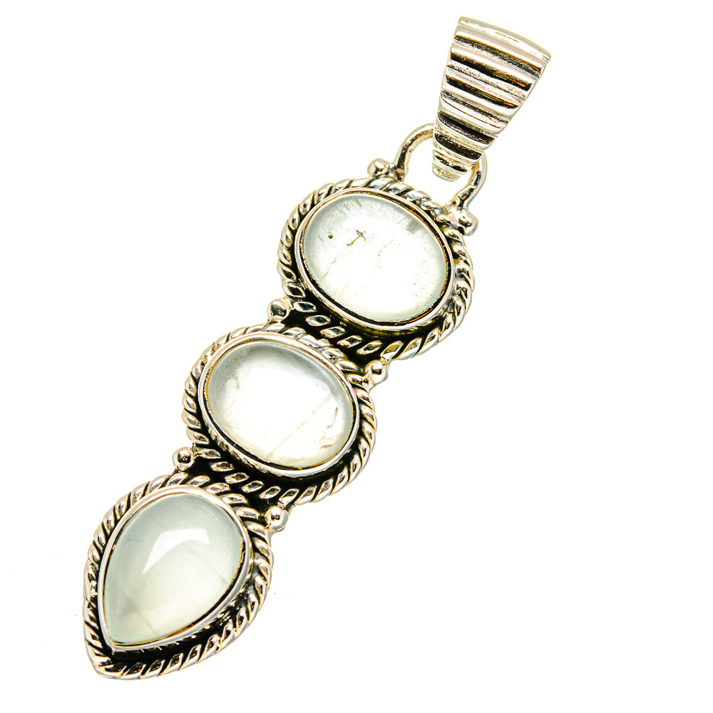 Aquamarine Pendants handcrafted by Anasilvercos - PD11435