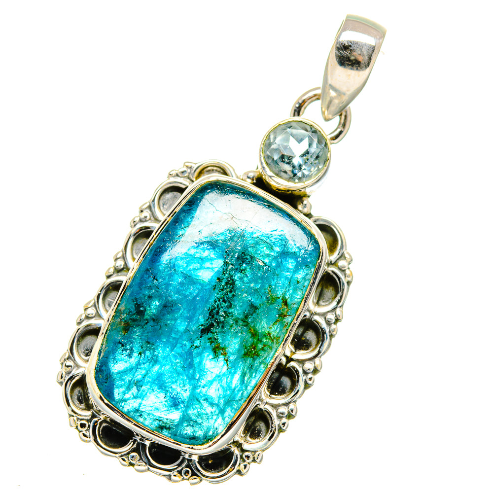 Apatite Pendants handcrafted by Anasilvercos - PD11440