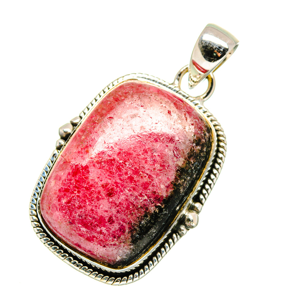 Rhodonite Pendants handcrafted by Anasilvercos - PD11443