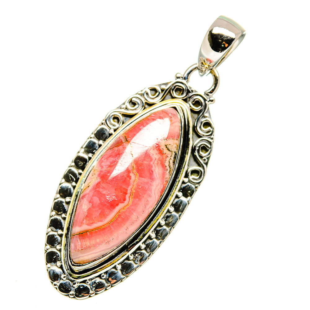 Rhodochrosite Pendants handcrafted by Anasilvercos - PD11449