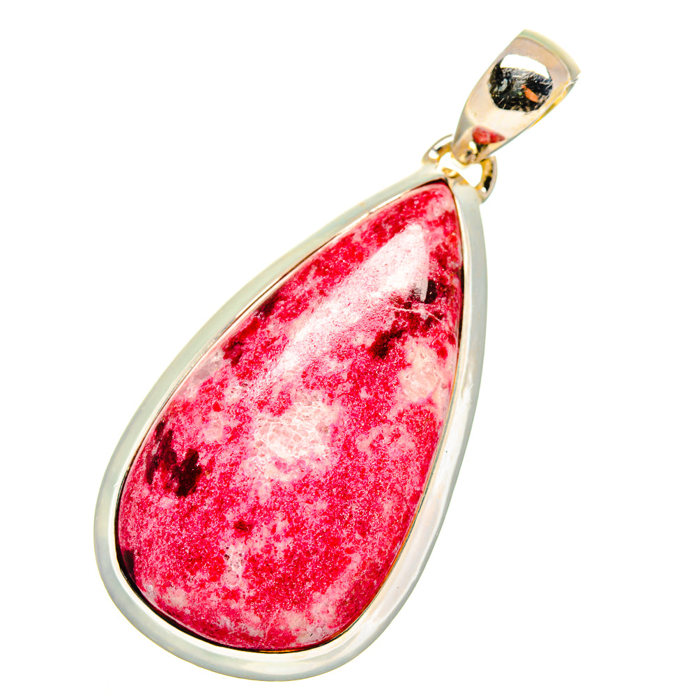 Thulite Pendants handcrafted by Anasilvercos - PD11477