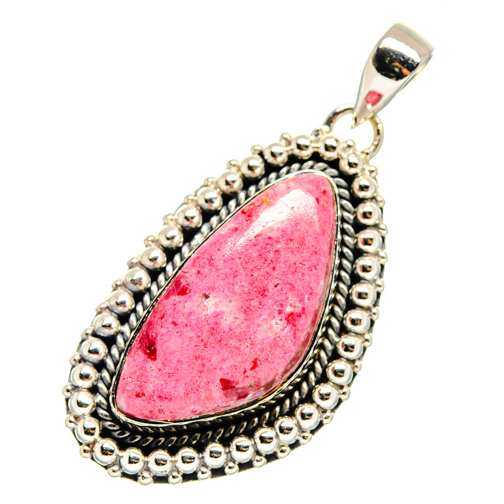 Thulite Pendants handcrafted by Anasilvercos - PD11486