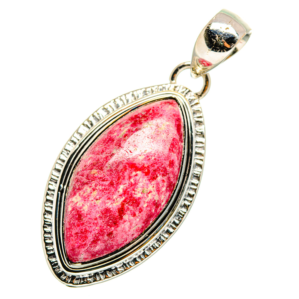 Thulite Pendants handcrafted by Anasilvercos - PD11487