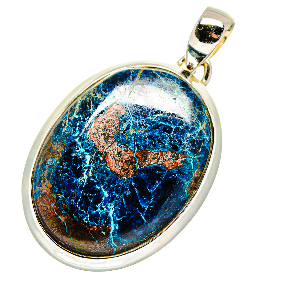 Shattuckite Pendants handcrafted by Anasilvercos - PD11494