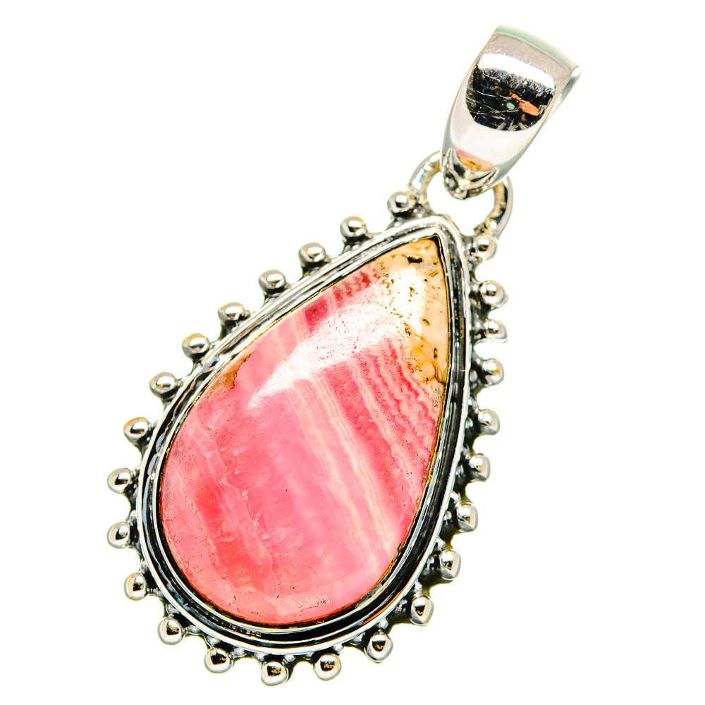 Rhodochrosite Pendants handcrafted by Anasilvercos - PD11497