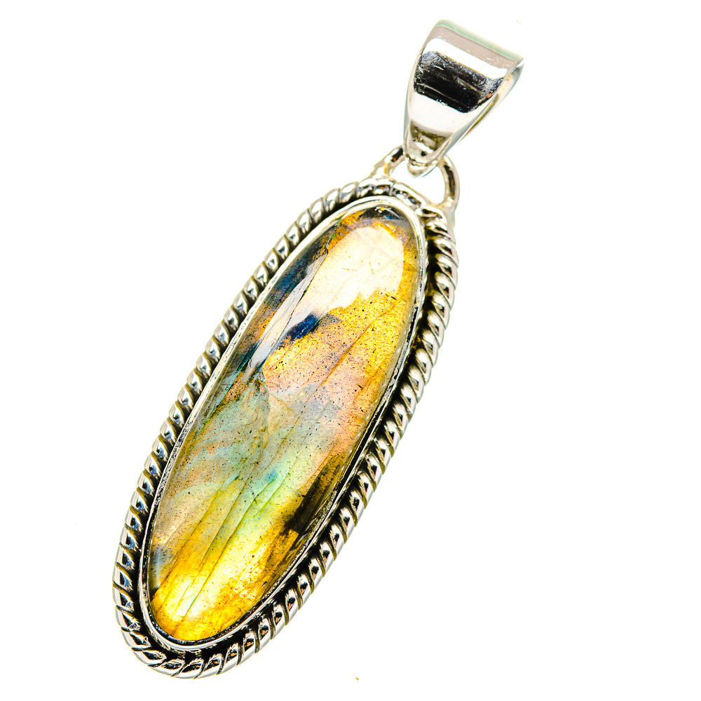 Labradorite Pendants handcrafted by Anasilvercos - PD11504