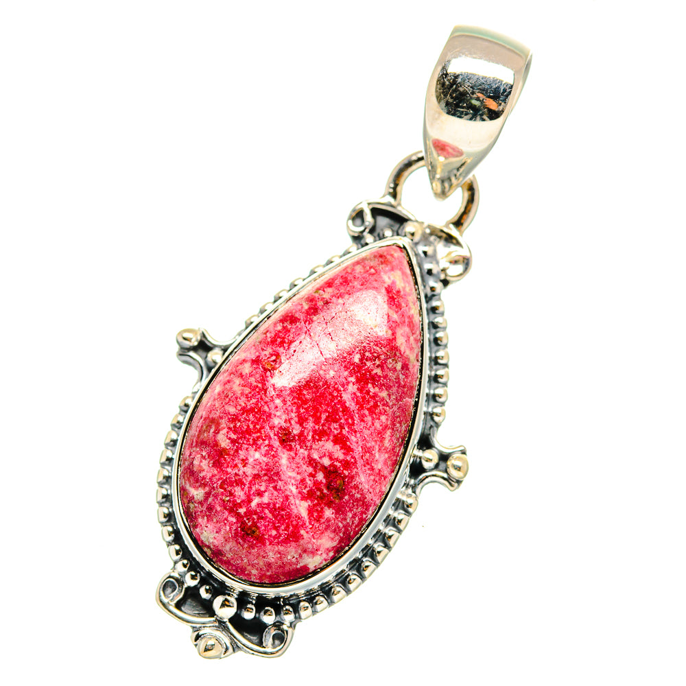 Thulite Pendants handcrafted by Anasilvercos - PD11508