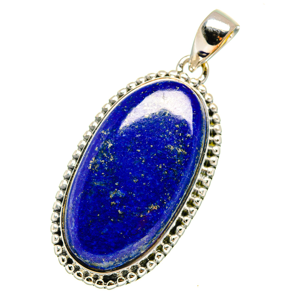 Lapis Lazuli Pendants handcrafted by Anasilvercos - PD11517