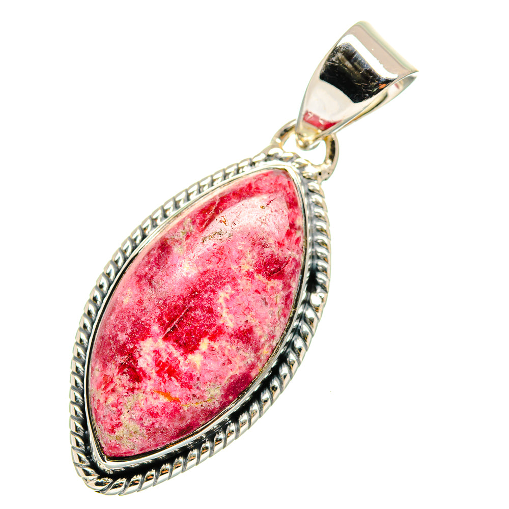 Thulite Pendants handcrafted by Anasilvercos - PD11520