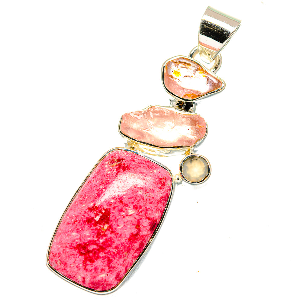 Thulite Pendants handcrafted by Anasilvercos - PD11521