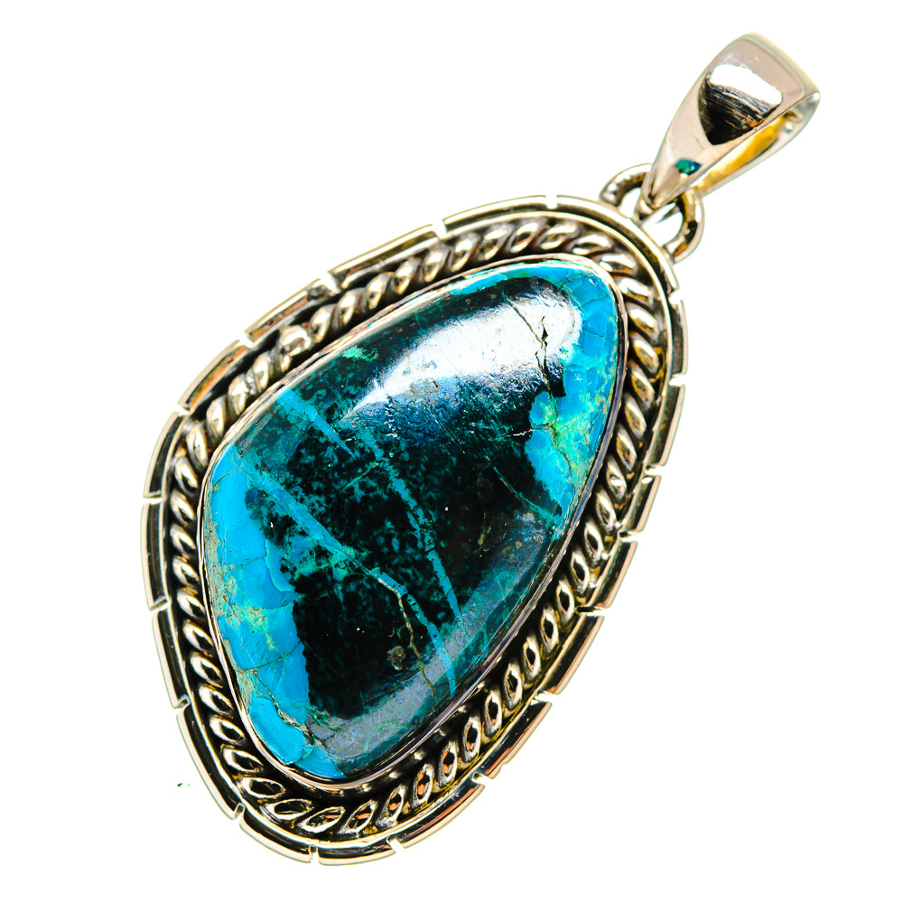 Shattuckite Pendants handcrafted by Anasilvercos - PD11547