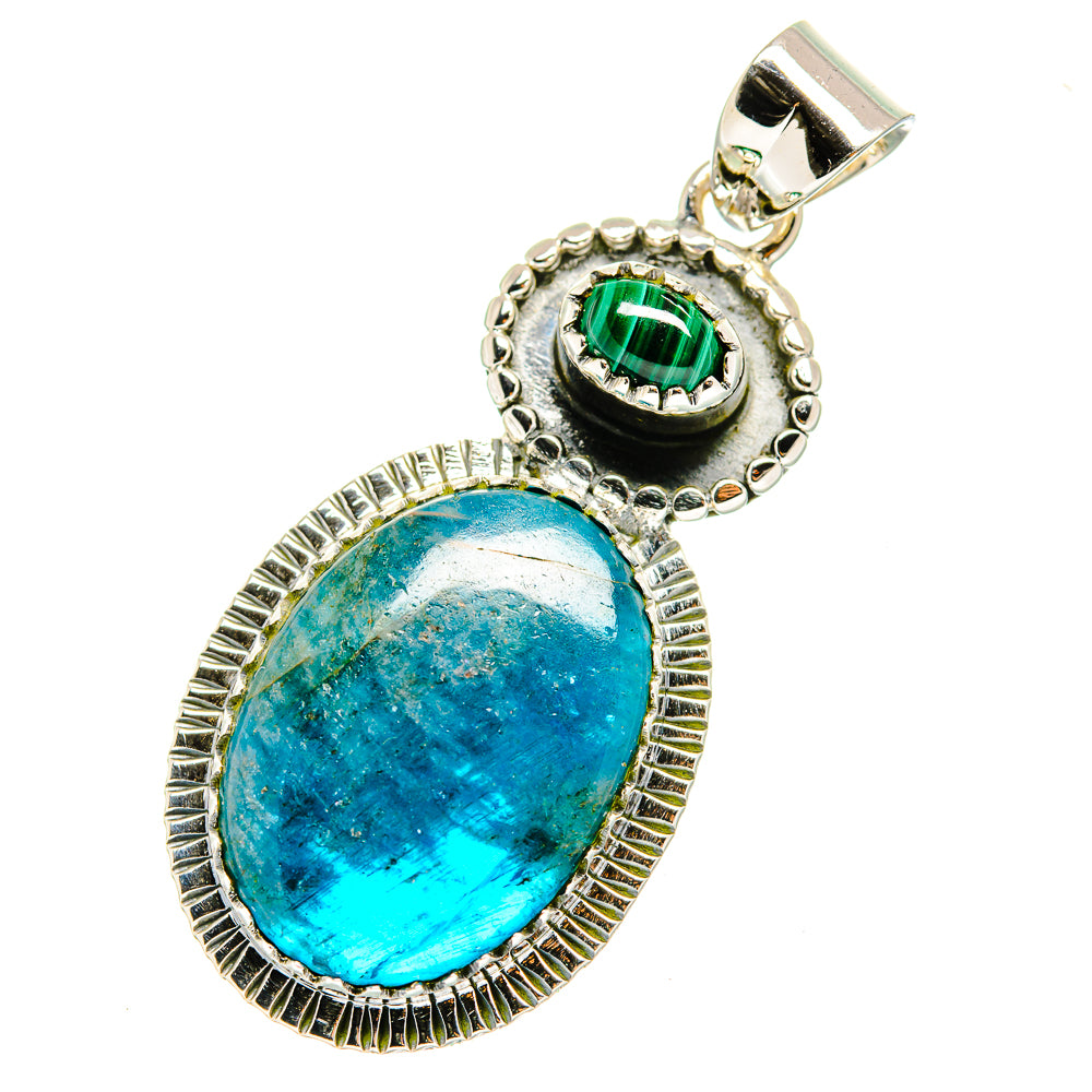 Apatite Pendants handcrafted by Anasilvercos - PD11554